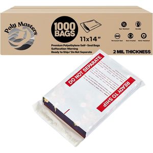 ถุงพลาสติกโพลี 11x14 นิ้ว หนา 2 มิล กึ่งขุ่น กันน้ำ สำหรับส่งไปรษณีย์ - Product Image 6