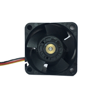 Ventilateur de refroidissement DC 40x40x28mm 4028 haute vitesse 38000RPM à roulement à billes électrique IP68/IP58 12V avec lumière LED étanche OEM/ODM PBT