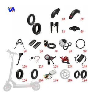 Nova imagem 10 polegadas scooter elétrico kugoo m4 vários reparos peças de reposição ferramenta garfo e-scooter kick acessórios skate