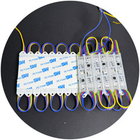 Module étanche en résine époxy 0.72w Module d'éclairage de panneau publicitaire 3 Smd 5050 Module LED RVB 12v