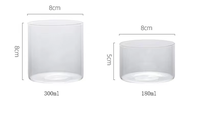 10oz gros ménage clair Mousse tasse Tiramisu Dessert gâteau cuisson Ramequin bol en verre borosilicate