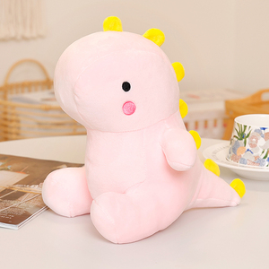 Adorable Peluche de Dinosaurio, Tela Elástica Suave, con Memoria, Tonos Pastel Cálidos, Regalo <span class=keywords><strong>para</strong></span> Niños y Niñas - Product Image 4