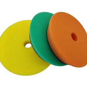 Tampons de polissage automatique en mousse Lewell, roues de polissage, éponges de nettoyage de voiture, 5 pouces 125 mm, noir, jaune, blanc, orange, bleu - Product Image 4