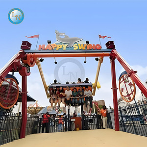 Kids Funfair Rides Atracciones populares Parque temático Paseos Happy Swing para la venta - Product Image 3