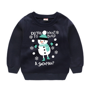 <span class=keywords><strong>Sweat</strong></span>-shirt de Noël pour enfants, vêtements de fête, <span class=keywords><strong>sweat</strong></span>-shirt à motif de dessin animé pour garçons et filles, nouveau style printemps-automne, pull-over - Product Image 5