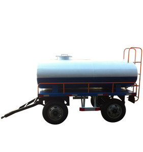 Remorque citerne à <span class=keywords><strong>double</strong></span> <span class=keywords><strong>essieu</strong></span> de 5 tonnes, remorque pulvérisateur d'eau pour tracteur - Product Image 4