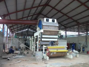 1092 Small Capacity Toilet Paper Jumboo Roll Making Machine Tissue Paper Mill Machine China