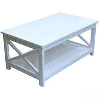 Table basse rectangulaire contemporaine avec rangement, multifonctionnelle, pratique, meubles de salon, salon, bois
