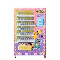 Distributeur automatique commercial de cartes Pokémon avec système de refroidissement et gestion à distance