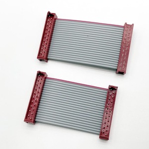 10Pin 1.27mm Kırmızı Mikro Match Dip Tipi - Kırmızı Mikro Match Dip Düz Kablo Montajı - Product Image 4