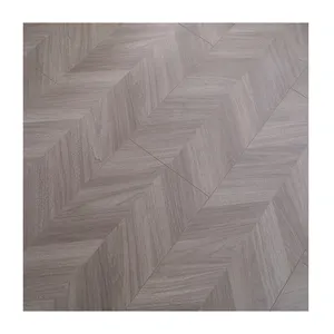 Grey Herringbone fábrica preço impermeável piso laminado carvalho piso laminado piso 8mm 12mm parquet piso