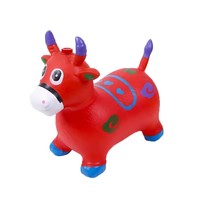 Jouets éducatifs avec logo personnalisé Jouet animal gonflable licorne en PVC avec musique pour enfants