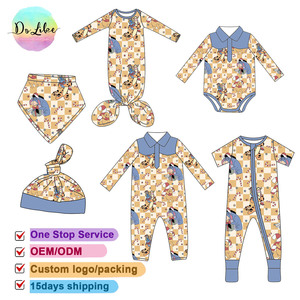Combinaison Bébé en Bambou Whatnot pour la Revente, Vêtements d'Été pour Enfants, Combinaisons Zippy Personnalisées pour Nourrissons, Sac de Couchage Bébé en Gros - Product Image 3