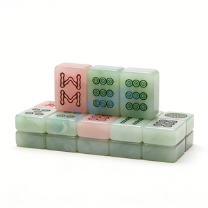 Ensemble de Mahjong en Jade Américain Personnalisé OEM&ODM avec <span class=keywords><strong>Joker</strong></span> pour Club, Réunions Familiales et Fêtes - Product Image 3