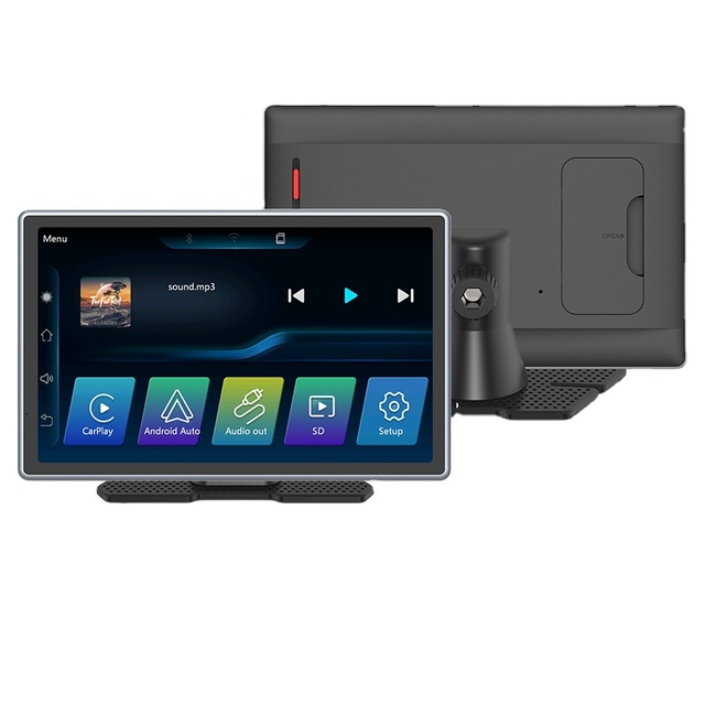 OEM Brand 9 Inch Android Auto Wireless Carplay DVD Player With IPS Screen Support Reverse Features Radio