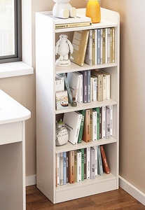 ชั้นวางหนังสือไม้แบบเปิดสำหรับห้องเรียนห้องนอน - Product Image 4