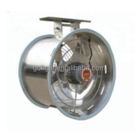 Ventilateur d'entrepôt industriel en acier inoxydable, ventilateurs axiaux, extracteur à grande vitesse, silencieux, ventilation par conduit