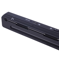 Dropship IScan01 Scanner de documents portable mobile avec écran LED, scanner de documents A4 avec capteur d'image de contact