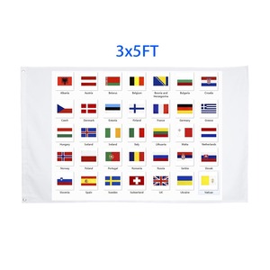 Готов к отправке 3 Х5 футов 100% полиэстер флаги стран Европы и Европы - Product Image 1