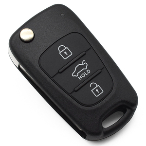 Vỏ chìa khóa từ xa cho h-yundai i20 i30 iX35 I35 Accent k-ia Picanto Sportage K5 3 nút gập Ốp chìa khóa từ xa - Product Image 5