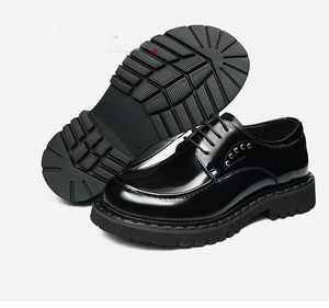 Chaussures en cuir décontractées pour hommes, Chaussures Oxford en cuir pour hommes, Chaussures classiques de ville pour hommes - Product Image 1
