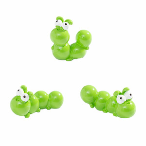 लघु उद्यान सहायक उपकरण मिनी राल पशु कैटरपिलर घरेलू कार्यालय डेस्क टेबलटॉप सजावट के लिए गहने - Product Image 6