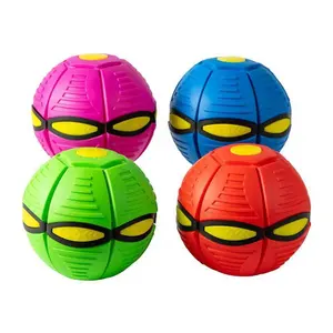 Ufo Magic Vliegende Bal Met Licht Hoge Kwaliteit Decompressie Bal Bounce Ballen Met Elastische Voor Outdoor Game