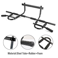 Barre de musculation pour le haut du corps à fixer sur les portes, barres de traction, parallettes, barre de musculation pour porte, barre de traction pour la maison