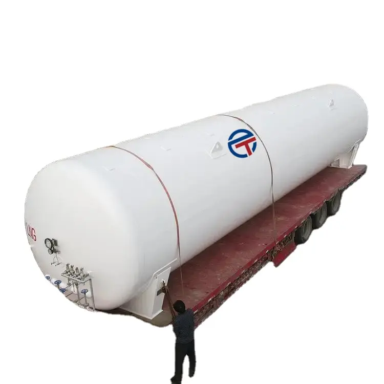 New có điều kiện hóa lỏng khí đốt tự nhiên lưu trữ Tank lng Tank cho lng trạm với Vaporizer