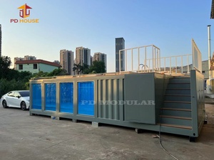 Piscina Prefabricada de Acero Galvanizado de la Mejor Calidad, Personalizada, de 10/20/40 Pies, Estilo Contenedor de Envío Infinity, con Certificación ISO/CE - Product Image 6