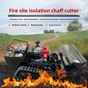 <b>Remote</b> <b>Control</b> Lawn <b>Mower</b> All-Terrain High-Power Crawler Weed Trimmer Mountain Grass Cutter C--151 <b>Remote</b> <b>Control</b> Operates Effor - Product Image 3