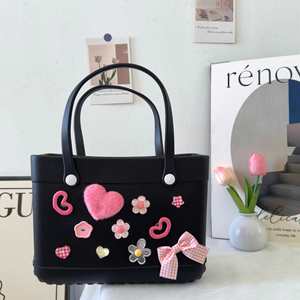 Summer Beach Bags Waterproof EVA Tote Bags Outdoor Travel <b>Storage</b> Handbags - Product Image 5