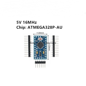 โปรมินิ 3.3V/8M 5V/16M ATMEGA328 ATMEGA328P-AU โมดูลสื่ออินเทอร์แอคทีฟ - Product Image 3
