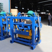 Machine à fabriquer des blocs de béton QT 40-2, machine à fabriquer des blocs pleins et creux, machines à briques