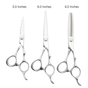 Customized Professional Salon 440C Steel Hair Cutting <strong>Scissors</strong> 5.0 6.0 Inch Microteeth Blade Right Handed Thinning <strong>Shears</strong> - Product Image 5