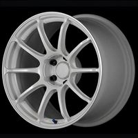 Ensemble de 4 jantes en alliage forgé à 10 branches de style RS3 de 18 pouces 5x100, couleur or champagne, pour GR86, BRZ, Scion FRS