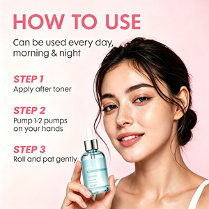 เซรั่มฟื้นบำรุงผิว Aqua PDRN สูตรเข้มข้น ช่วยเติมความชุ่มชื้น บรรเทาอาการระคายเคือง ลดรอยแดง สำหรับผิวแพ้ง่าย - Product Image 6
