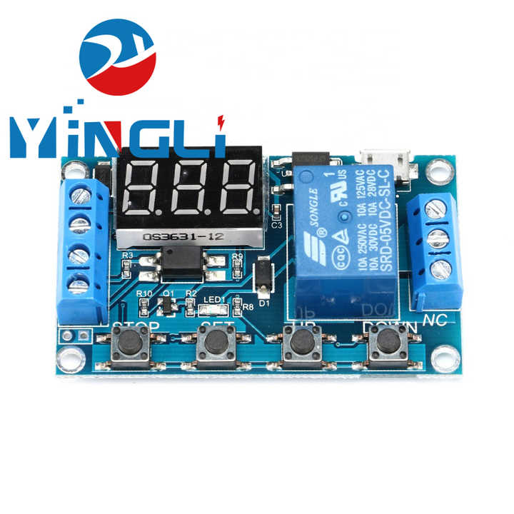 1 Channel 5V Relay Module - Delayed Trigger Off/on Switch