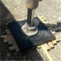 Patins de stabilisation portables en plastique technique avec poignée, taille personnalisée pour camions de pompiers, support de fabricant professionnel