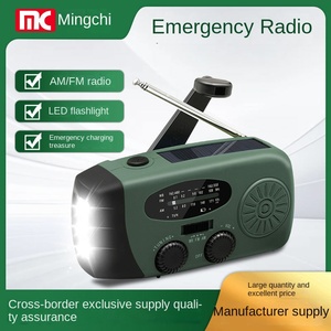 Mingchi Radio solar con manivela Multifuncional 5W Radio de emergencia al aire libre con carga de <span class=keywords><strong>Amazon</strong></span> - Product Image 3