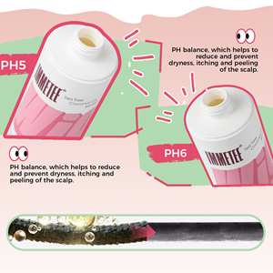 Shampooing et revitalisant 2-en-1 professionnel pour perruques en cheveux naturels, à l'huile d'arbre à thé et kératine, nettoyant capillaire régénérant pour perruques - Vente en gros - Product Image 2