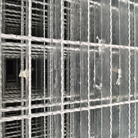Grille en acier inoxydable de qualité export, robuste, galvanisée, antidérapante, design industriel, pour sols, murs, passerelles et plateformes