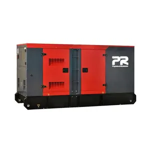 Silent Type Diesel Generator 100kVA 150kVA 200kVA 300kVA A.C. Synchronous Electric Generator with 400V/110V Rated Voltage