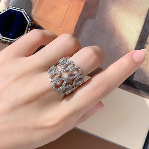 Anillos de plata de ley 925 con esmalte y piedras de ópalo, venta al por mayor. - Product Image 1