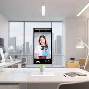 Aluminum Housing 10 Inch Ambience Light and LED Light Face Detection Device Android Face Recognition and QR Code RFID - Product Image 3