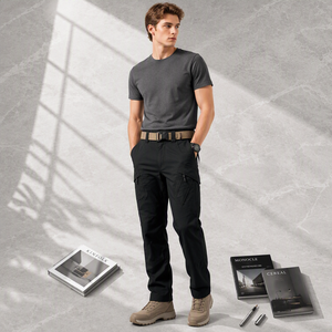 <span class=keywords><strong>Pantaloni</strong></span> <span class=keywords><strong>Cargo</strong></span> da Uomo <span class=keywords><strong>Taglie</strong></span> <span class=keywords><strong>Forti</strong></span> Kippo Multitasche da Esterno Resistenti all'Usura Impermeabili e Larghi per Pesca Alpinismo e Viaggio - Product Image 2