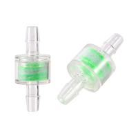 Filtre à eau en ligne pour aquarium de 6 mm, mini filtre en plastique transparent pour tuyau de réservoir de poissons, pour pompe à air, purification de l'eau