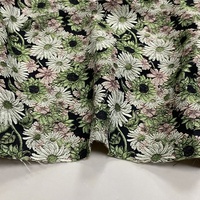 Maßgefertigter Jacquard-Gewebter Stoff mit Blumenmuster im Ölgemälde-Stil für Sofas, Kleider, Decken, Taschen, Heimtextilien, Polster JSB-446