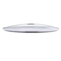 SHIXING couvercle en verre trempé dôme couvercle en verre en acier inoxydable avec trou de vapeur adapté aux ustensiles de cuisine cuisson couvercle de poêle à frire