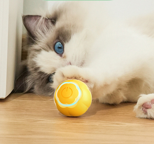 Smart Rolling Ball <strong>Cat</strong> <strong>Toy</strong> Luxury Small Silicone New Product Electric Self-Entertaining Chew-Resistant Interactive Pet Ball <strong>Toys</strong>